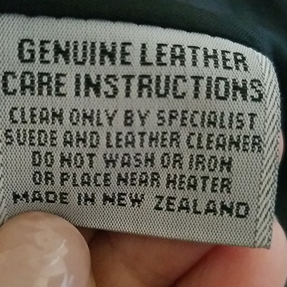 Vintage Leather Jacket - Picture 3 of 3